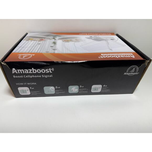 Amazboost Cell Phone Signal Booster Works With All US Carriers New In Box - Picture 7 of 7